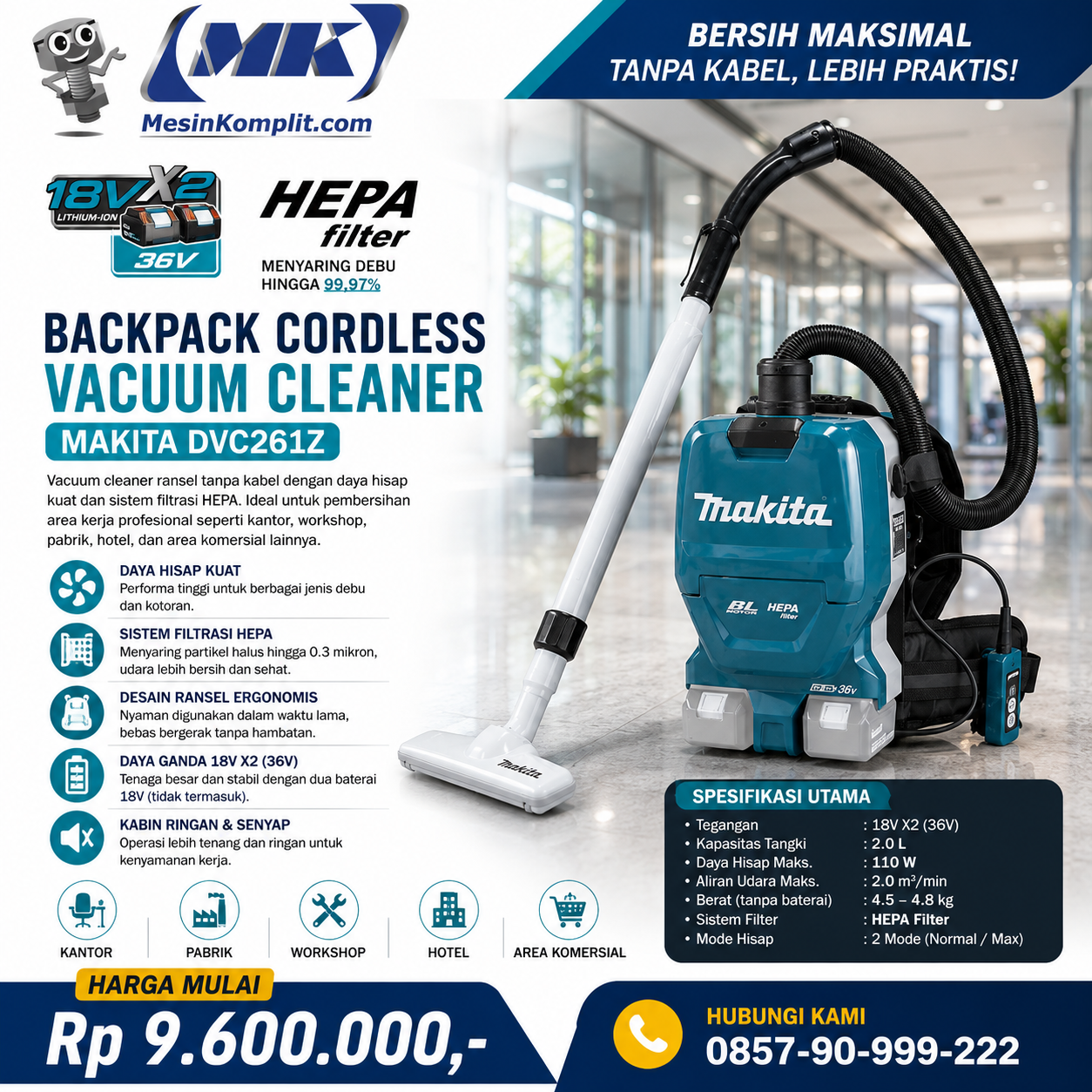 Vacuum Cleaner Cordless (...
